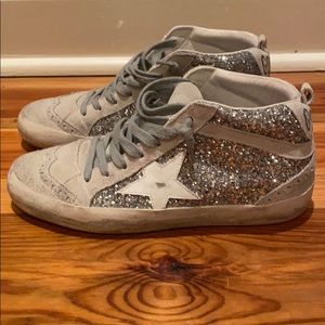 GG Silver Glitter White Midstar